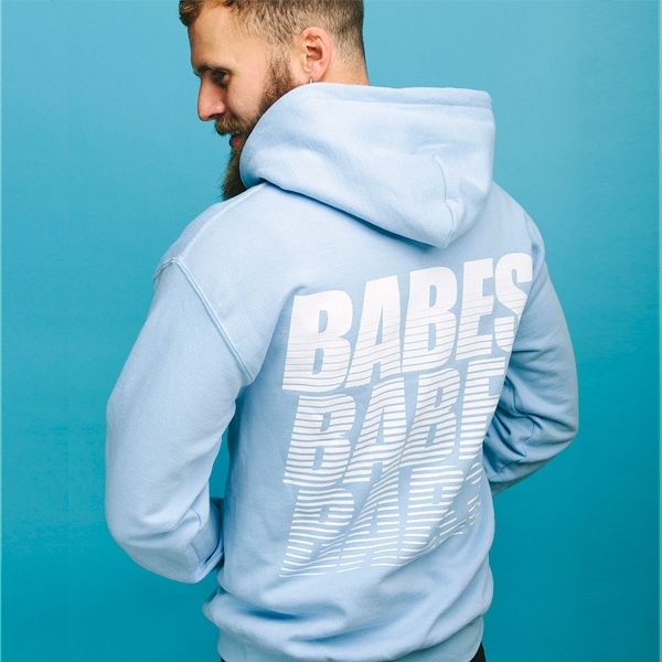 Babes hoodie cheap