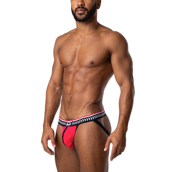 Nasty Pig THRUST Jock Strap | Red/Black