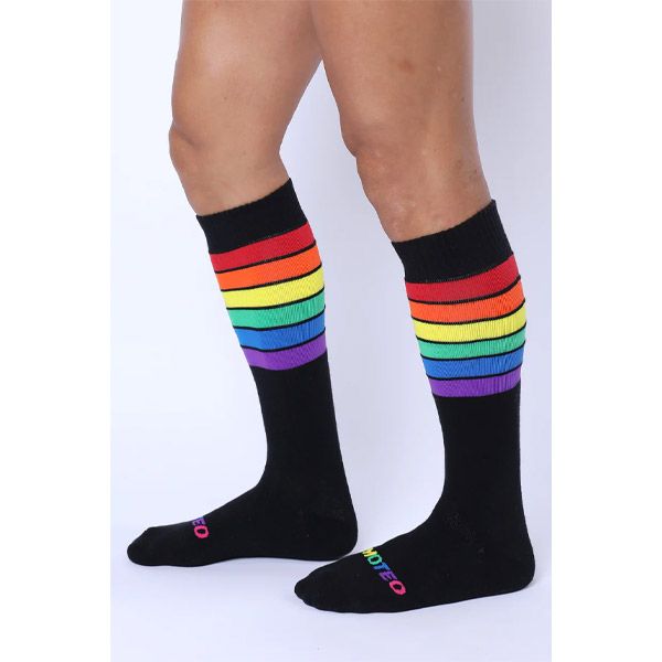 Timoteo Pride 24 Knee High Sock | Black