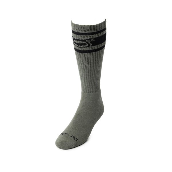 Nasty Pig HOOK'D UP Sport Socks | Army Green/Black