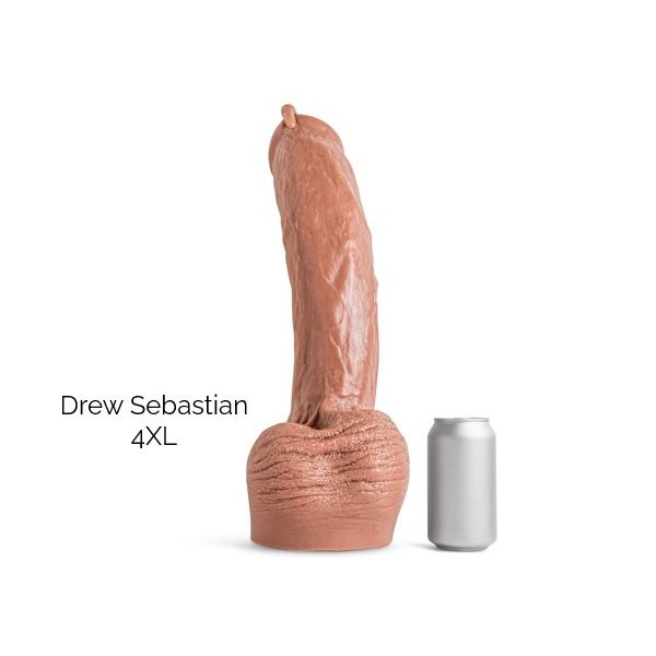 Mr Hankey's DREW SEBASTIAN Dildo: Tan 4XL | 13.5 Inches