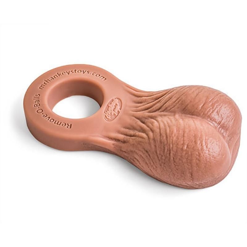 REMOVE O BALLS TAN Dildo Accessory by Mr Hankeys Worldwide