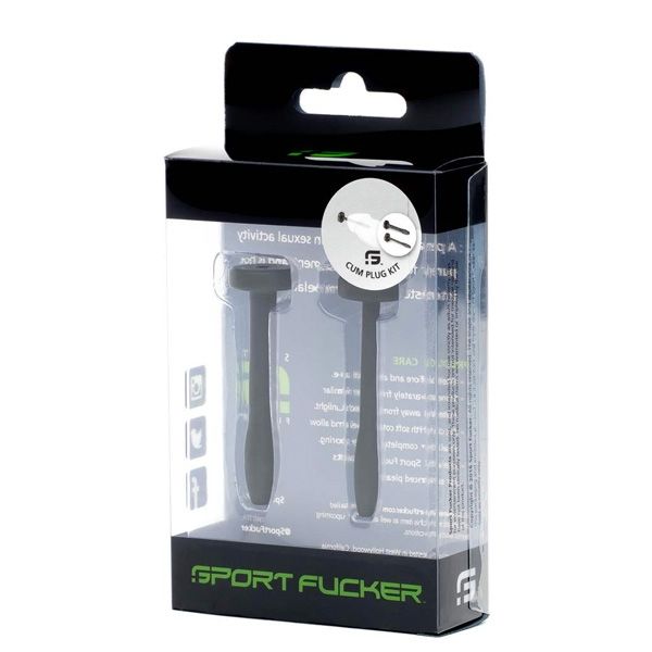 Sport Fucker Cum Plug Kit | Black