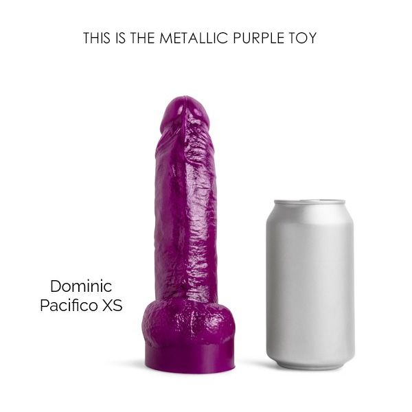 Mr Hankey's DOMINIC PACIFICO Dildo: Metallic Purple XS| 6.3 Inches