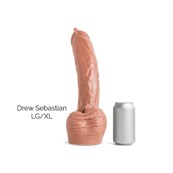 Mr Hankey's DREW SEBASTIAN Dildo: Tan LG/XL | 10.75 Inches