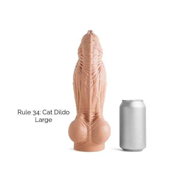 Mr Hankey's RULE 34: CAT DILDO  Lg: |9.13 Inches