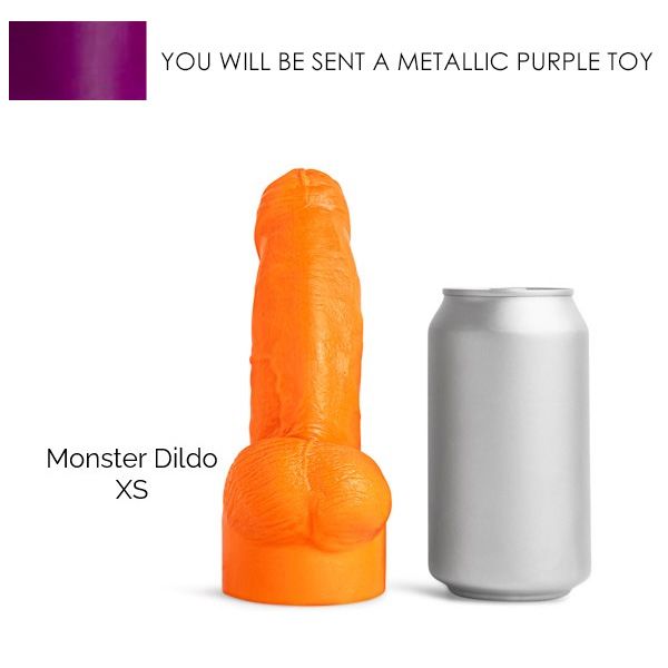 Mr Hankey's MONSTER Dildo: Metallic Purple XS | 5.25 Inches