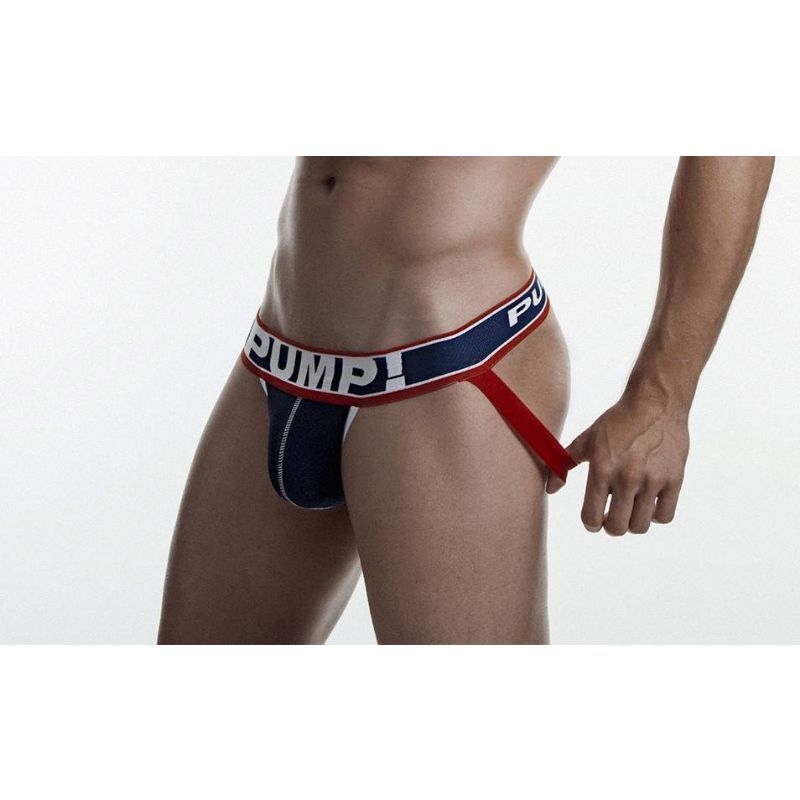 Iconic Logo Waistband Jockstrap by PUMP! Underwear at Clonezone