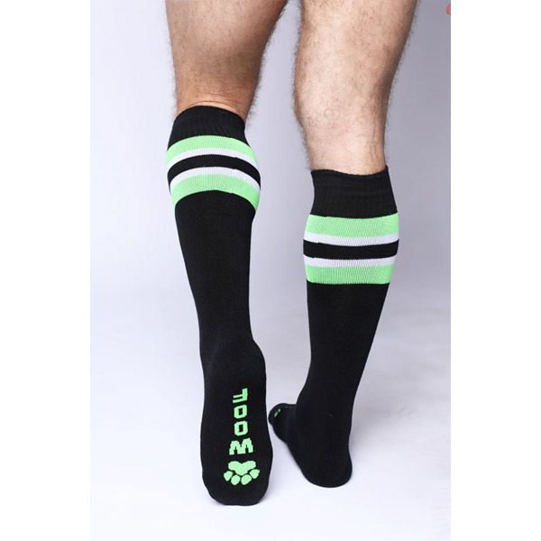 Cell Block 13 Pup Tron Knee High Sock | Green