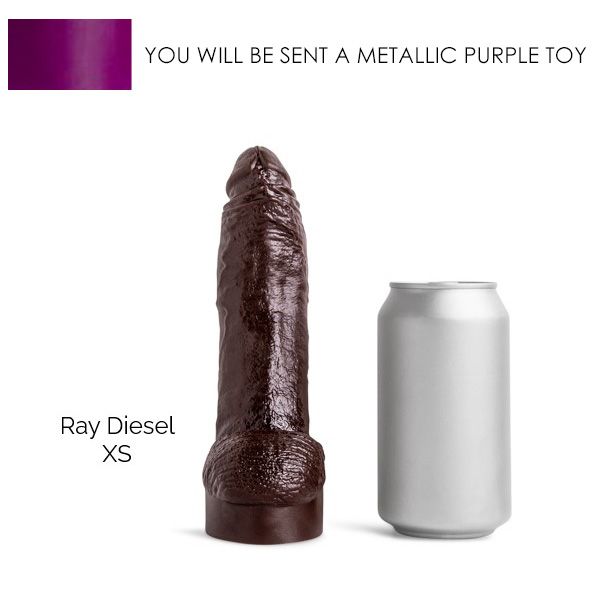 Mr Hankey's RAY DIESEL Dildo: Metallic Purple XS| 7 Inches