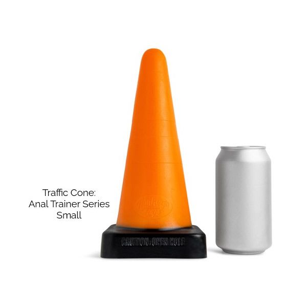 Mr Hankey's TRAFFIC CONE: Anal Trainer Small | 8.25 Inches SOLID ORANGE